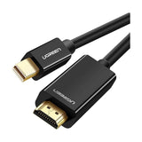 UGREEN 1.5M Mini DisplayPort Male to HDMI Male Cable 4K Thunderbolt 2 (20848)