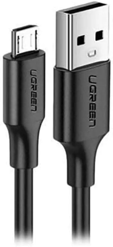 UGREEN 1.5m USB 2.0 A to Micro USB Cable Nickel Plating, Black (60137) - Ugreen India