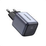 UGREEN 30W Nexode 2CIA(EU) Mini GaN Tech USB C Charger Compatible with iPhone 14 Pro Max/13/12/11/XR, MacBook Air M1 M2, iPad Pro/Air/Mini, Galaxy S22/S21 Ultra, Pixel 7/6 Pros. (90666) - Ugreen India