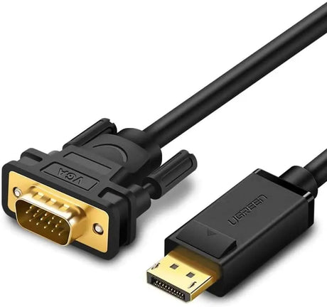 UGREEN 1.5M DisplayPort Male to VGA Male Cable (10247) - Ugreen India