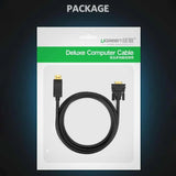 UGREEN 1.5M DisplayPort Male to VGA Male Cable (10247) - Ugreen India