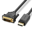 UGREEN 1.5M DisplayPort Male to DVI-D 24+1 Male Cable Adapter (10243) - Ugreen India