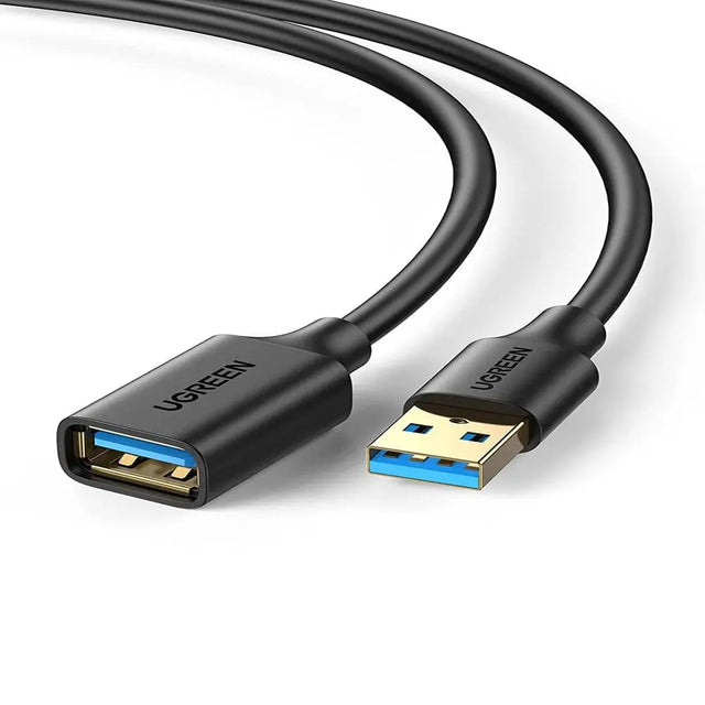 Ugreen 1m USB 3.0 A Male to Female Extension Cable (10368) - Ugreen India