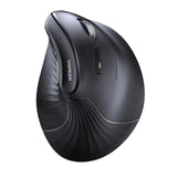 UGREEN Vertical Ergonomic Mouse Wireless (Bluetooth 5.0+2.4G) with 5 Buttons, 1000/16000/2000/4000 DPI, Prevention of Mouse Arm Compatible with PC/Laptop/Tablet, Black (25444)