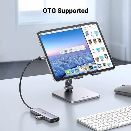 UGREEN 5-in-1 USB C Multiport Dock With 4k@30HzHdmi 100W Power Delivery, 3x 5Gbps USB-A 3.0 Ports For M1 / M2 MacBook, iPad Pro, iMac, Galaxy, Surface, XPS, ThinkPad and More (15596) - Ugreen India