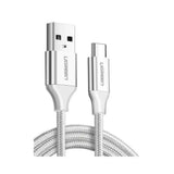 Ugreen 2m USB A 2.0 Male to USB C Male Cable Nickel Plated (60123) - Ugreen India