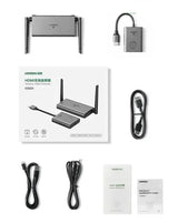 Ugreen 50M Wireless HDMI + VGA 1080p@60hz 5Ghz Extender Transmitter and Receiver (50633A) - Ugreen India