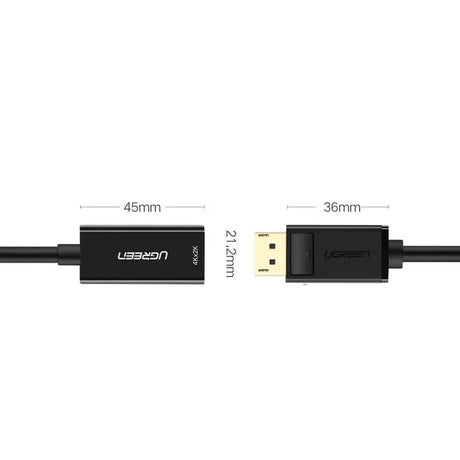 UGREEN DisplayPort Male to HDMI Female Converter 1080P@60Hz (40362) - Ugreen India