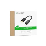 UGREEN DisplayPort Male to HDMI Female Converter 1080P@60Hz (40362) - Ugreen India