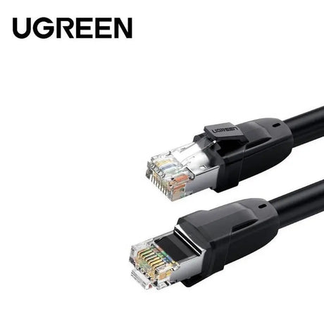 UGREEN 3m Cat 6 U/UTP 1000Mb/s Pure Copper Ethernet Cable - Black (50193) - Ugreen India