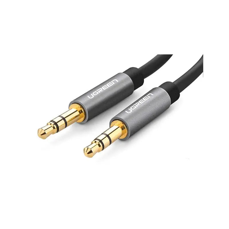 Ugreen 3m 3.5mm Male to 3.5mm Male Audio Cable 24k Gold-Plated With Aluminum Shell (10736) - Ugreen India