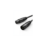 UGREEN 2M Cannon Xlr Male To Female Microphone Extension Cable For Amplifiers, Microphones, Mixer, Preamp, Speaker System Or Other Professional Recording (20710) - Ugreen India