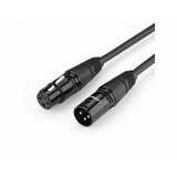 UGREEN 5M Cannon Xlr Male To Female Microphone Extension Cable For Amplifiers, Microphones, Mixer, Preamp, Speaker System Or Other Professional Recording (20712) - Ugreen India