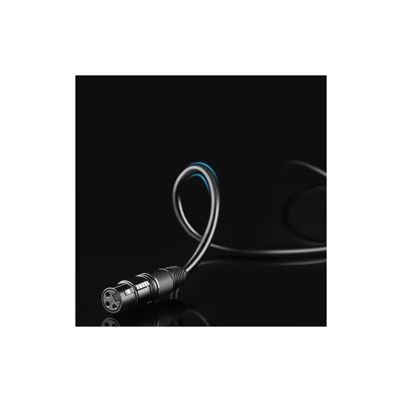 Ugreen 6.5mm Male Mono to Cannon Xlr Female AV Cable 2m - Black (20719) - Ugreen India