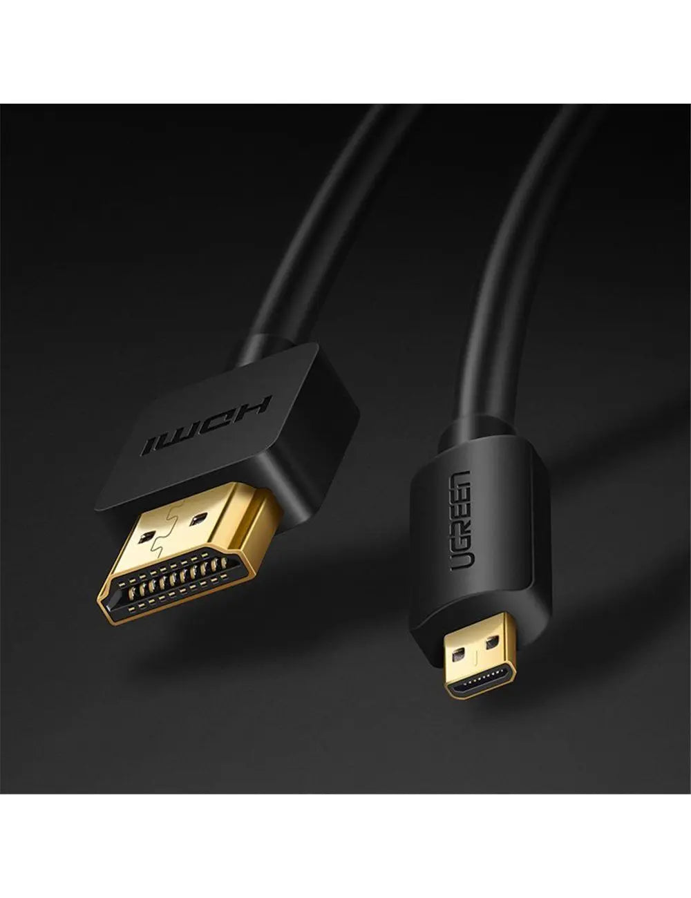 Ugreen 1.5m Micro HDMI Male to HDMI Male Cable (30102) - Ugreen India