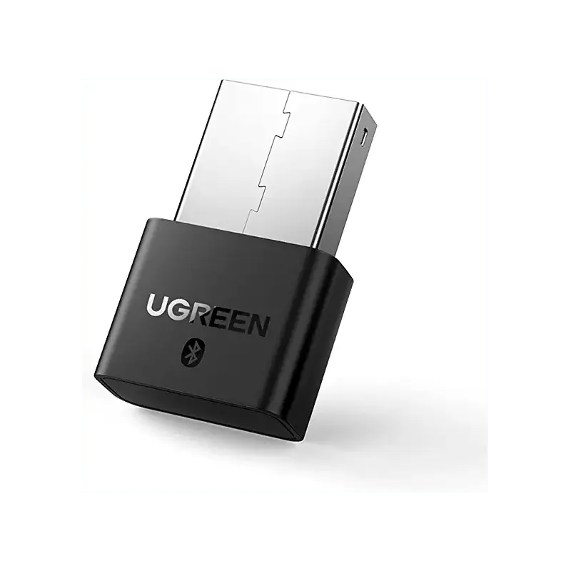 Ugreen Usb Bluetooth 4.0 Adapter Dongle Receiver For PC Support Windows 10/8.1/8/7/XP for Desktop, Laptop, Mouse, Keyboard, Printers, Headsets, Speakers(30524) - Ugreen India