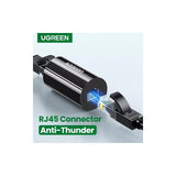 UGREEN Anti-Thunder RJ45 Ethernet Lan Adapter Connector for Network Cable Extension, 1000Mbps (30837) - Ugreen India