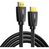 UGREEN 15m 4K@60Hz HDMI 2.0 Male To Male Braided Cable With 18Gbps Compatible For PS5, UHD TV, Monitor, Computer, Xbox 360, PS4, Blu-ray and More (40416) - Ugreen India