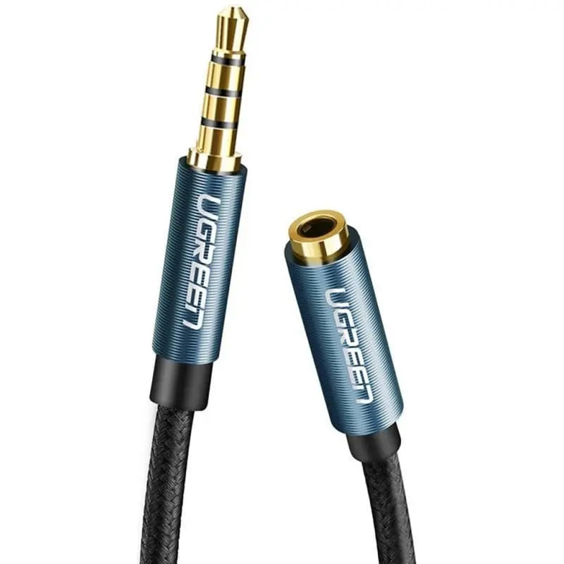 Ugreen 3.5mm Male To 3.5mm Female Extension Cable Braid 0.5M (40672 ) - Ugreen India