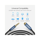 Ugreen 1m 3.5mm Male To 3.5mm Female Audio Extension Cable With Aluminum Case & Braided Support Mic (40673) - Ugreen India