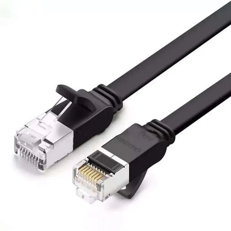 Ugreen 1m Cat 6 U/UTP 1000Mbps Pure Copper Flat Lan Cable For Connecting  a computer to a printer , router, switch box or other network element (50184) - Ugreen India