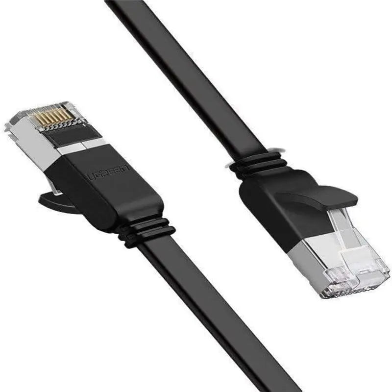 Ugreen 2m Cat 6 U/UTP 1000Mbps Pure Copper Flat Lan Cable For Connecting  a computer to a printer , router, switch box or other network element (50185) - Ugreen India