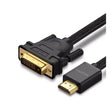 UGREEN 1.5M Hdmi To DVI 24+1 Cable With Braided Support 1080P Resolution (50750) - Ugreen India