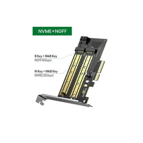 UGREEN M.2 NVME to PCI Express 3.0 x4 Adapter Card, Support M Key Solid State Drive Type 2280 2260 2242 2230 Converter to Desktop PCI Express(70504) - Ugreen India