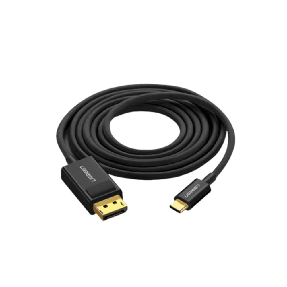 UGREEN 1.5M USB Type C Male To DisplayPort Male Cable 4k@30Hz - Black (50994) - Ugreen India